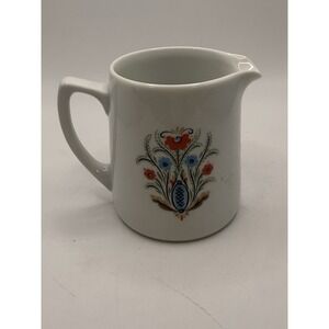 Berggren Swedish Folk Art Creamer Ceramic Hand Painted Z13